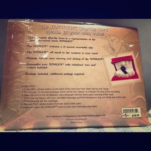 Harry Potter Pop-up Card w/Sound effect
